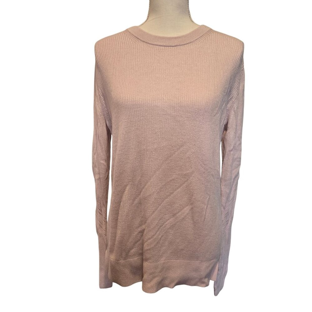Lululemon Knit Pullover Cashmere Blend Cashlu Yoga Sweater Women's 6 Small